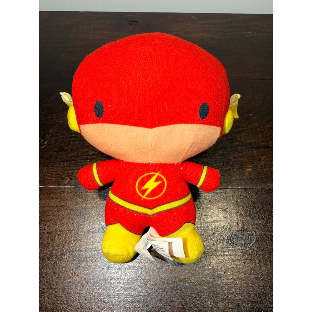 Toy Factory DC Comics Justice League The Flash Plush Stuffed Toy Red 7"
